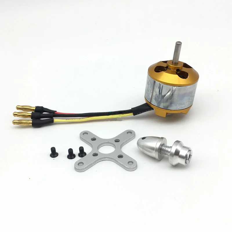 1PC XXD 2814 KV1000 KV1400 Brushless Motor Outer Rotor Welded 4.0mm