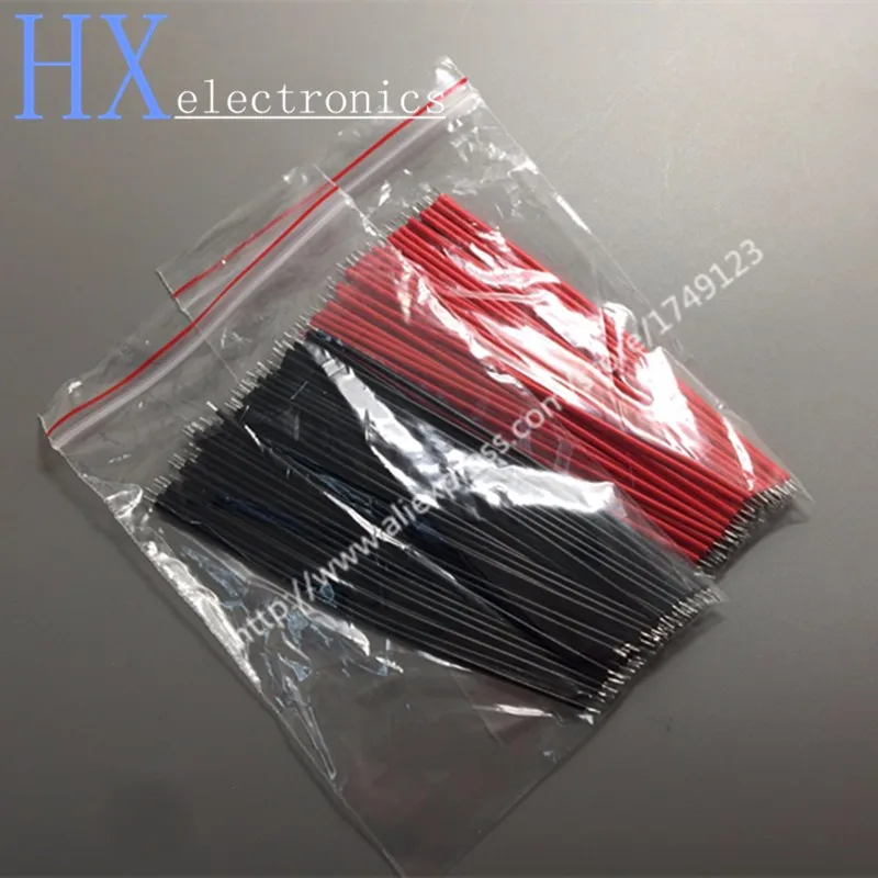 Breadboard Jumper Cable Wires Tinned length 10CM electronic wire double tinned Line Aberdeen 0.04yuan_