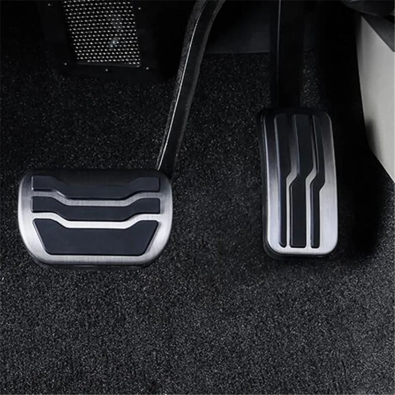 

Car Accessories Stainless Steel Car Gas Brake Pedal Pads Cover for Ford New Mondeo EDGE Fusion Energi For Lincoln MKZ AT