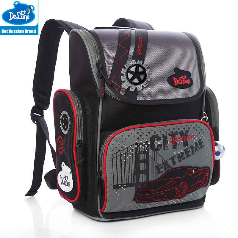High Quality Russian Brand Delune School Bags Kids Student Burden