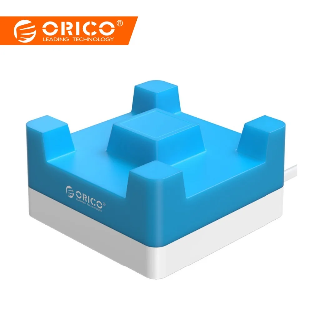 

ORICO 4 Port 20W Desktop USB Charger with Phone Tablet Mount for iPhone 6s 7 Samsung Xiaomi HUAWEI LG HTC - (CHA-4U)