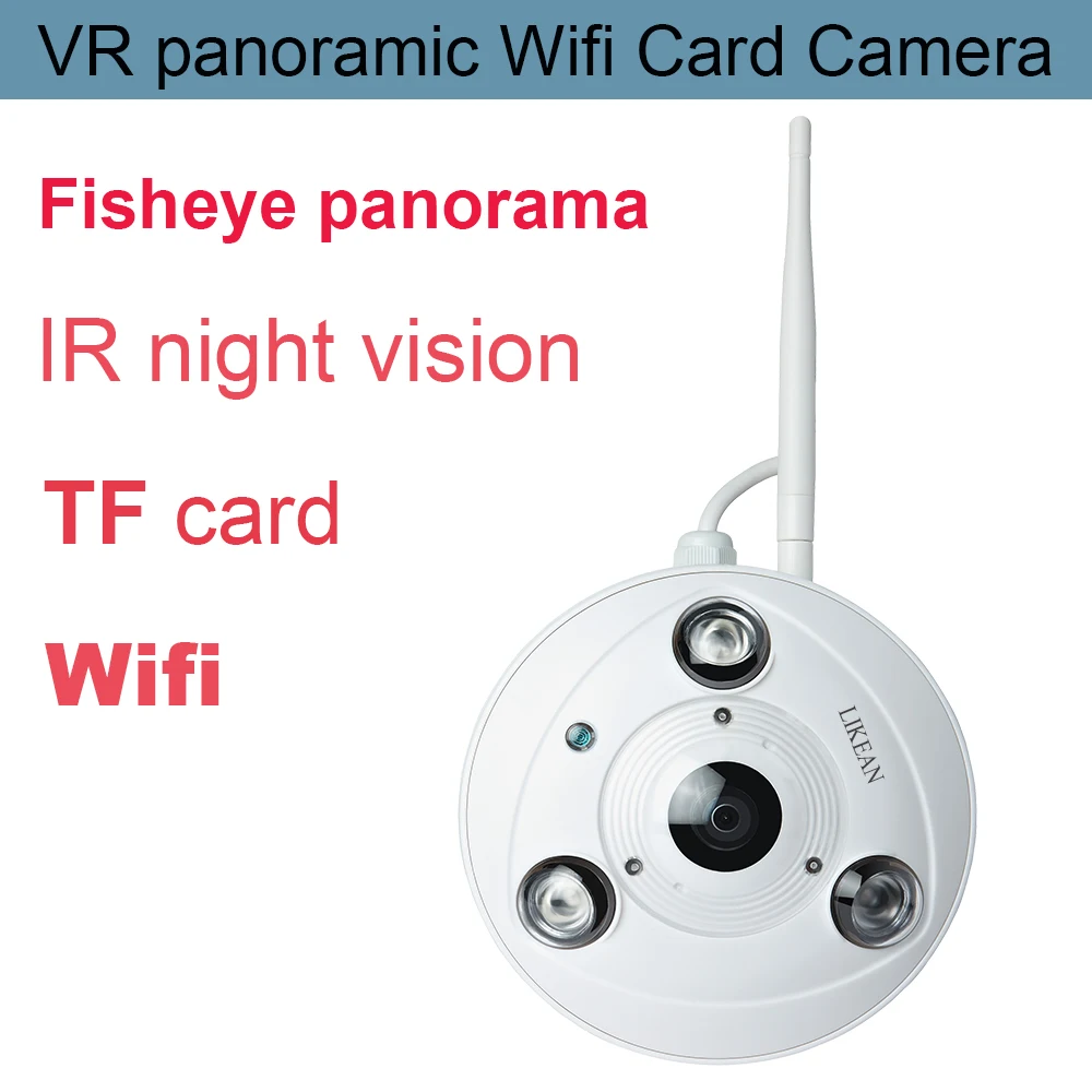 Панорамный Ip-камера 960 P Дополнительный Wi-Fi Камера 360 Градусов электронной PTZ Рыбий