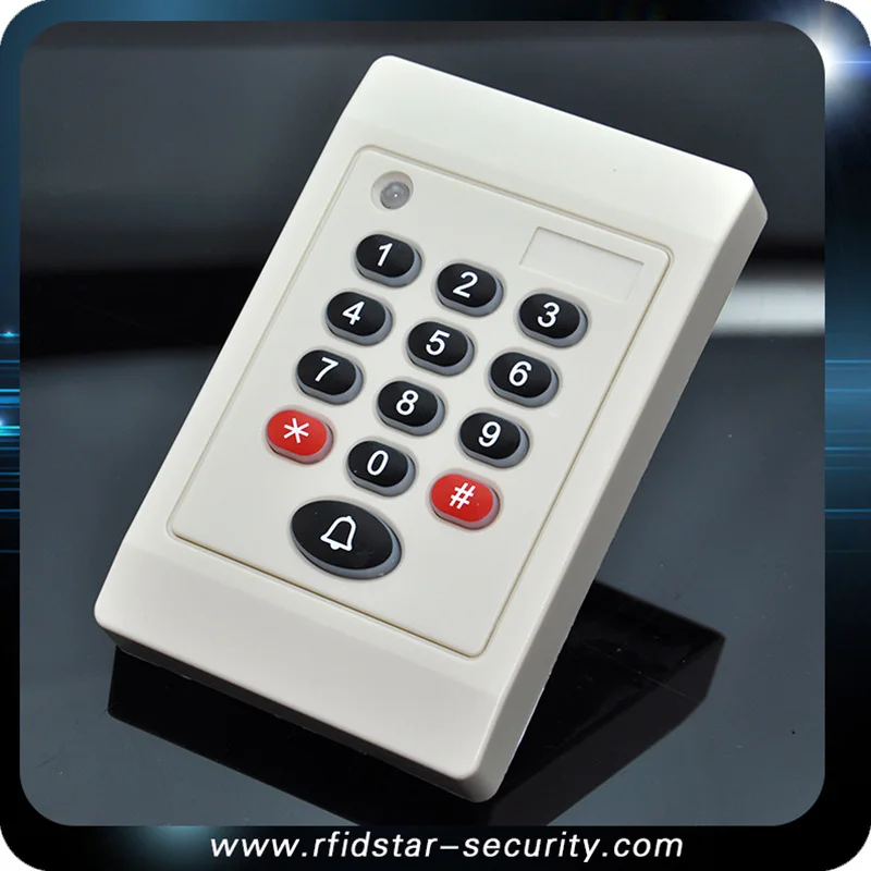 

Access control ID rfid reader RFID Smart Card Reader High Quantity Weigand26/34 Keypad Reader