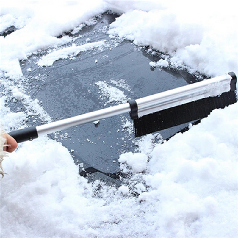 

Encell Ice Scraper ABS Aluminium Alloy Universal Portable Car Care Roadway Safety Auto Windshield Cleaning Tools Snow Shovel