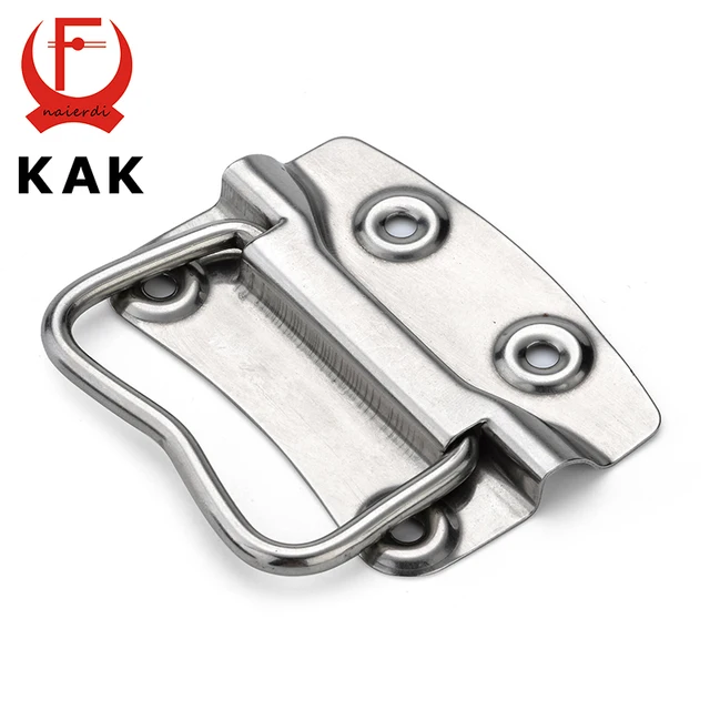 Cheap KAK-J203 Cabinet Handle Wooden Case Knobs Tool Boxes Stainless Steel Handles Kitchen Drawer Pull For Furniture Hardware Cheap KAK-J203 Cabinet Handle Wooden Case Knobs Tool Boxes Stainless Steel Handles Kitchen Drawer Pull For Furniture Hardware