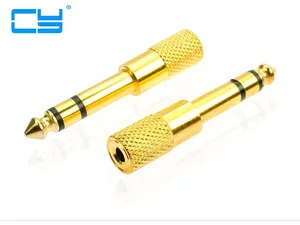 10pcs 6.35 male to 3.5 female stereo adapter plug headphone adapter plug Terminals Audio Plug