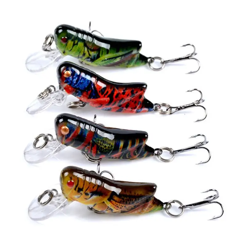 

OOTDTY Insect Bionic Bait Painted Plastic Hard Fake Baits Fishing Gear Accessories Fish Lure Fishing Bait for fishing