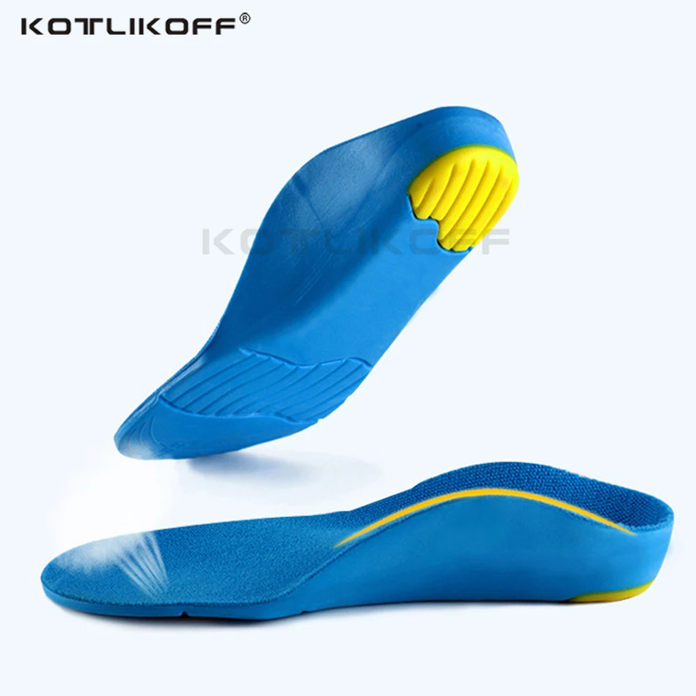 KOTLIKOFF Doctor Recommends Children's Insoles O/X Leg Foot Valgus Arch Support Orthosis FlatFoot Correction Insole Foot Care soumit premium kid children orthopedic insoles arch support orthotic pad correction flatfoot o x leg eight leg feet care insole