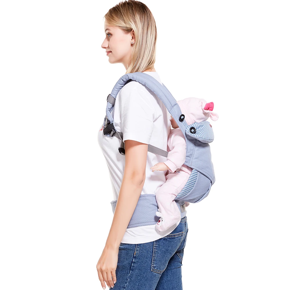 Органическая хлопковая детская переноска 360 крутая воздушная обертка слинг плеча рюкзаки детские дышащие дети эргономичный слинг