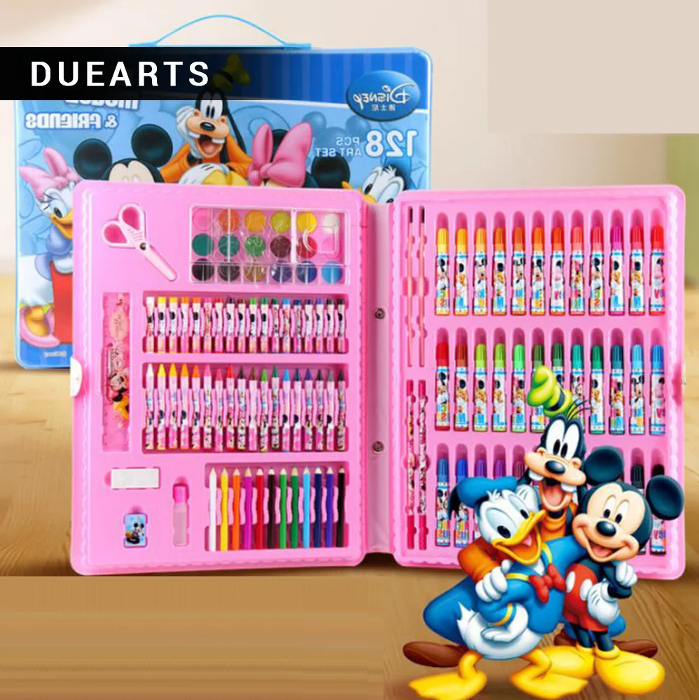 

Rushed kit stationery gift primary children birthday tools supplies essential papelaria pens marker painting