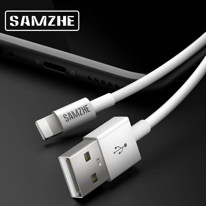 SAMZHE телефонный кабель 8 Pin USB кабель для зарядного устройства USB-C кабель для передачи данных для iPhone 5/5S/6/6 S/Plus/7/7 Plus/8 Plus/iPhone