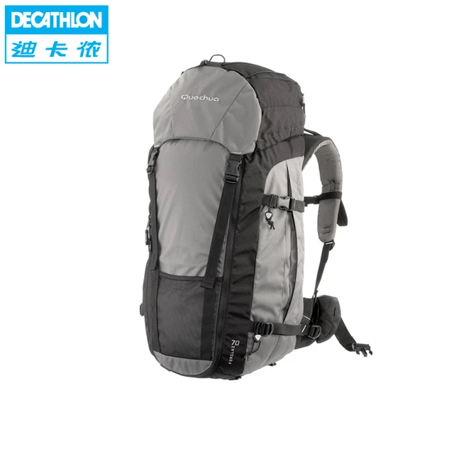 Quechua Small Outdoor Mini Backpack, Small Hiking Bag 15L Daypack 2  Compartment