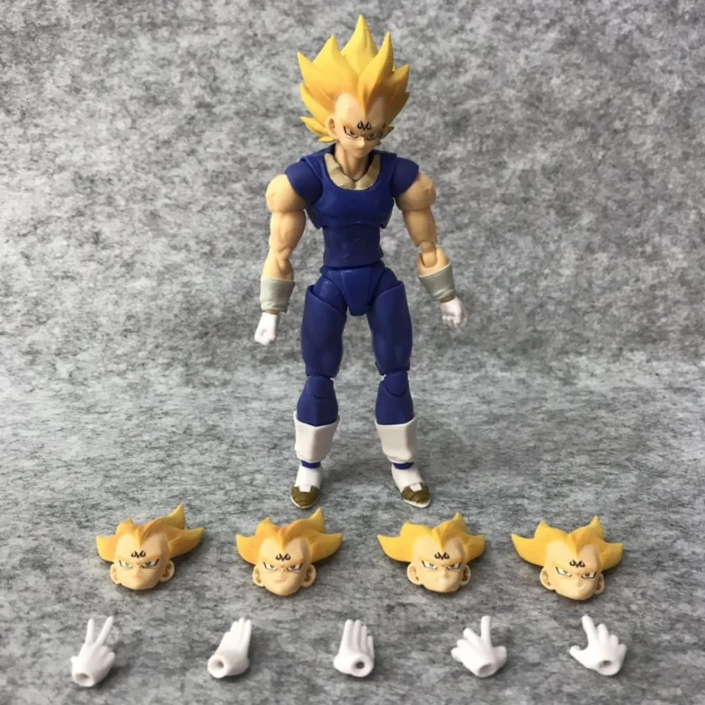 

15CM Awakening Super Saiyan Vegeta Anime Dragon Ball Z Childhood Goku Figure Model Collection Toys Collection decoration gift