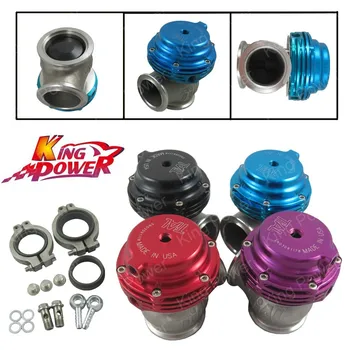 

Free Shipping - KP-38MM Water Cooled External Turbo Wastegate WITH VBAND MV-S FLANGES V38 14 PSI---Red,Black,Purple,Blue
