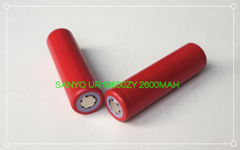 SANYO UR 18650 2600mAh 3,7 V литий-ионная аккумуляторная батарея