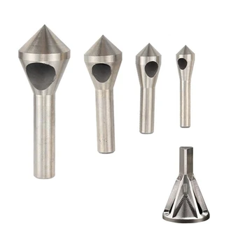

Deburring External Chamfer Tool Stainless Steel Remove Burr Tool Quickly Repair Damaged Size 8-32 Bolt, 4pcs Steel Wood Counte