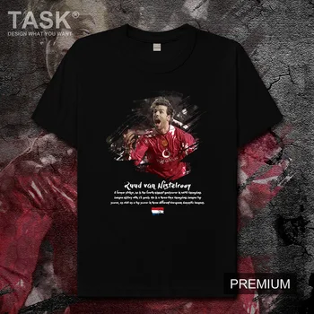 

Ruud mens t shirt van Nistelrooy jerseys Netherland footballer star tshirt tops cotton Printed t-shirts summer Short Sleeve tide