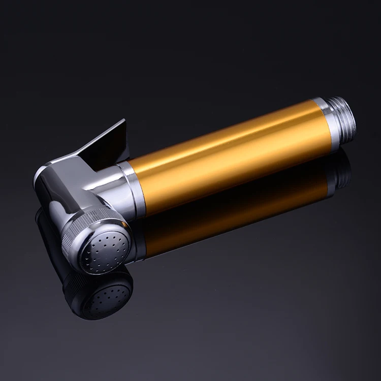 MOIIO hot new product brass toilet spray hand held bidet sprayer muslim shower hygienic spray Dias  bidet rinse works