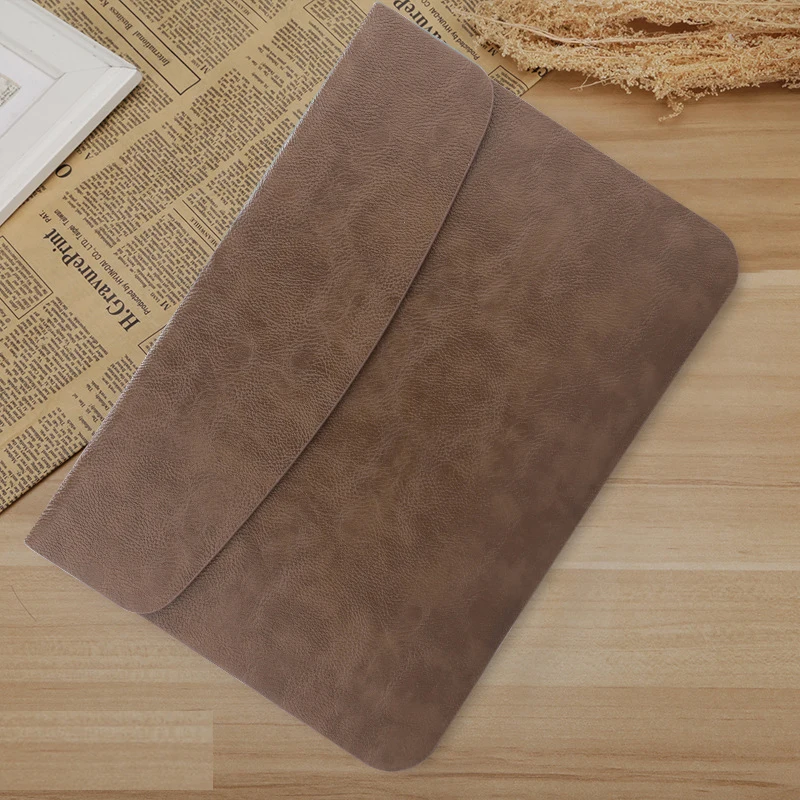 Кожаная сумка для ноутбука Macbook Retina 11 12 15 Mac Book Air 13 чехол Xiaomi 3 6 Surface Pro 4 5 чехол|Сумки