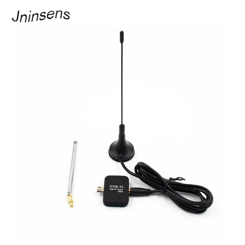 Jninsens Micro USB DVB-T2 DVB-T Mobile TV Tuner Receiver Digital Stick for Android Phone Pad Watch Live TV Micro USB Tuner