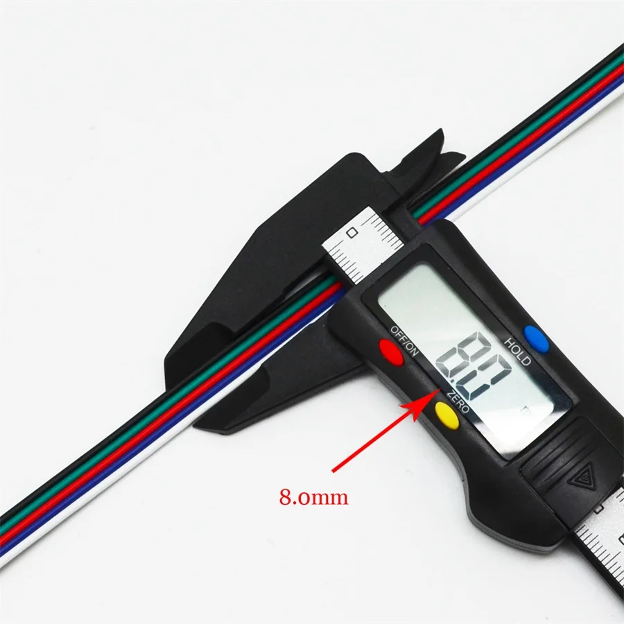 1 м 10 м 50 м 5Pin удлинитель RGBW светодиодный разъем Электрический кабель синий/белый/красный/зеленый/черный разъем для RGBW 5050 светодиодный Stirp
