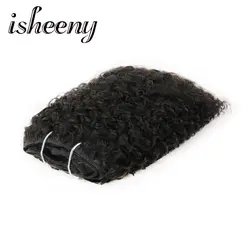 Isheeny Brazilian Kinky Curly 6Pcs Clip In Human Hair Extensions 10-24inch Full Head Sets Natural Color 100% Remy Hair 120g/Pc Isheeny Brazilian Kinky Curly 6Pcs Clip In Human Hair Extensions 10-24inch Full Head Sets Natural Color 100% Remy Hair 120g/Pc