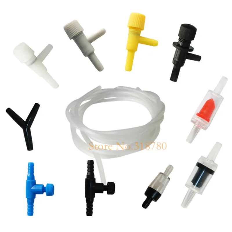 

5Pcs /Lot Aquarium Airline Valve Air Flow Valve Cotroller Valve Airline Tube Tubing Connectors Air Pump Accessories