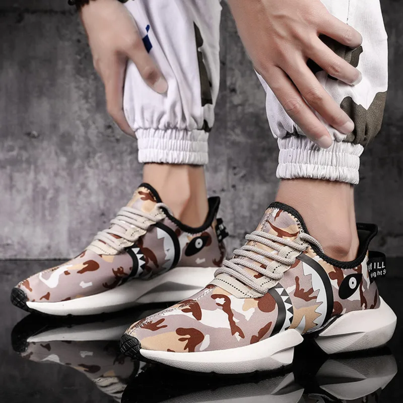 

Trend Men Sneakers Men Trainers Breathable Comfortable Sport Running Shoes For Adult Outdoor Brands Walking Flats Big Size 39-46
