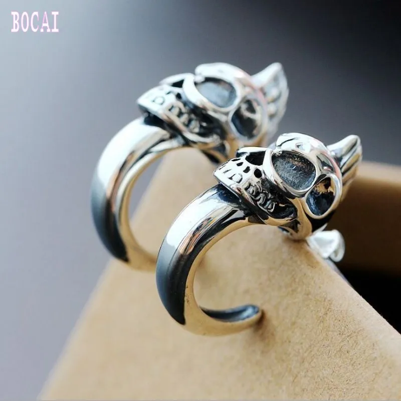 

Fashion Earrings Jewelry 925 sterling silver jewelry hypoallergenic men's Thai silver earrings, handmade silver enamel earring