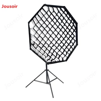 

140cm/55inch Portable Strobe Octagon Softbox Reflector Bowens Mount Speedring with Grid Beehive for Studio Speedlite Flash CD15