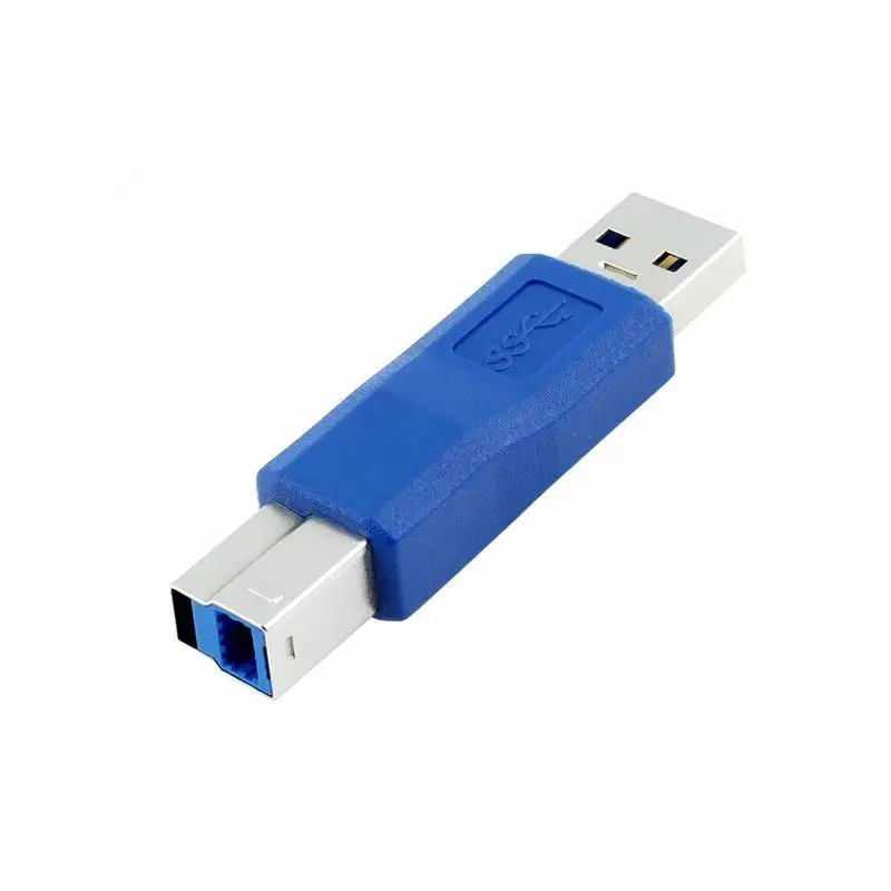 

Standard USB 3.0 Type A Male to USB 3.0 Type B Male Plug Connector Adapter USB3.0 Converter Adaptor AM to BM