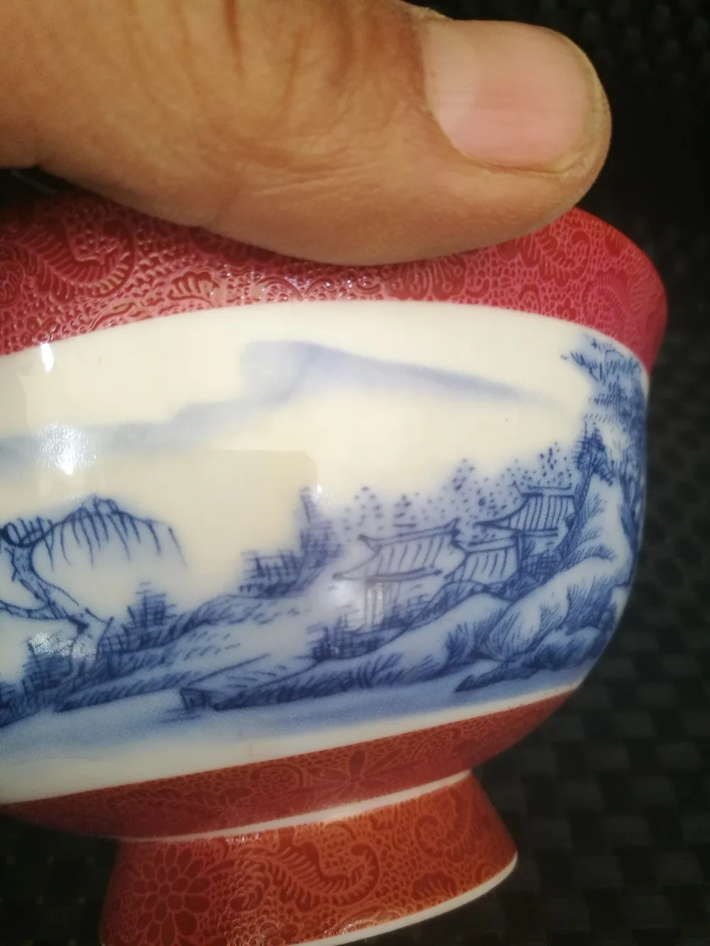 Китайская старая фарфоровая чаша пастельный сине белая чаша|pastel blue|bowl bluebowls porcelain
