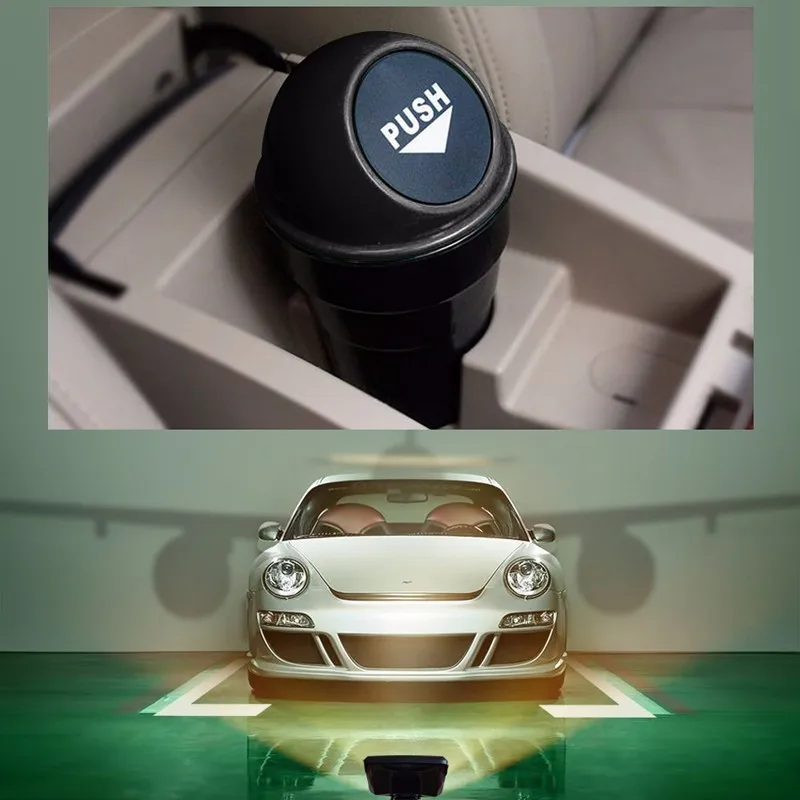 01 New Car Garbage Can 1PC 4 Colors Vehicle Trash Storage Box Auto Garbage Dust Rubbish Holder Bin for Car Accessories Car-styling