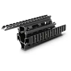 AK 47/74 Тактический Quad рельсы Handguard Rail Охота Стрельба Тактический рис Quad Rail рейку Бесплатная 12 шт. крышка