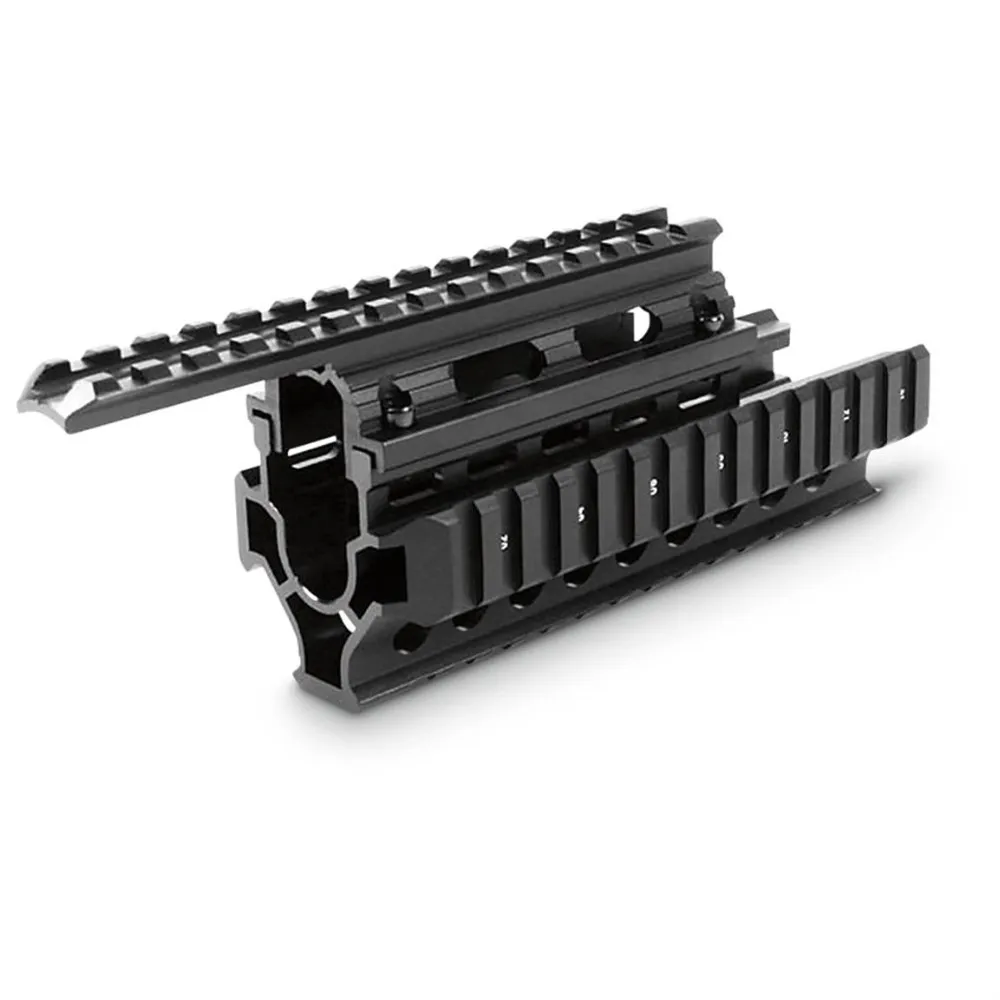 

AK 47/74 Tactical Quad Rails Handguard Rail Hunting Shooting Tactical ris Quad Rail rail mount with free 12pcs cover