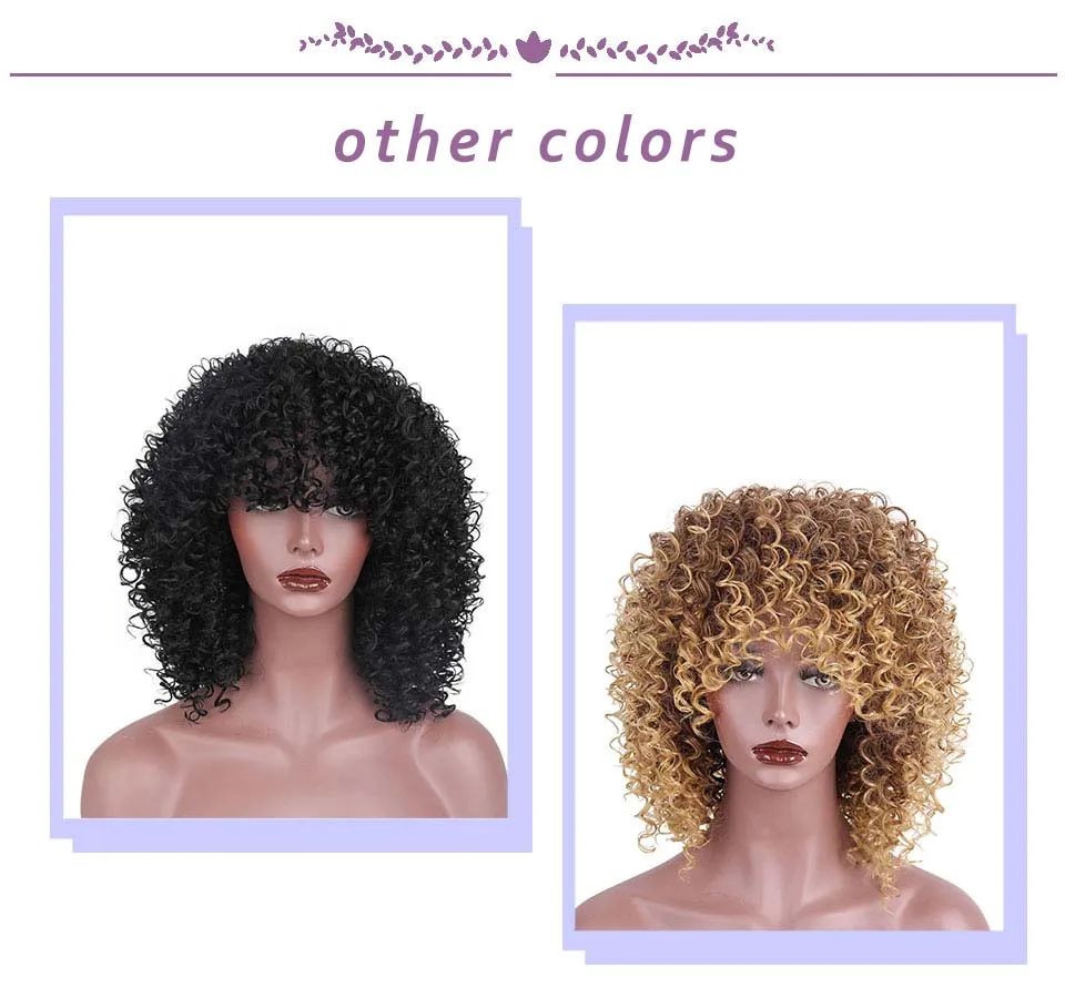 AISI волосы красный черный афро кудрявый вьющиеся парики для женщин черный и блонд смешанные коричневые синтетические парики африканская прическа