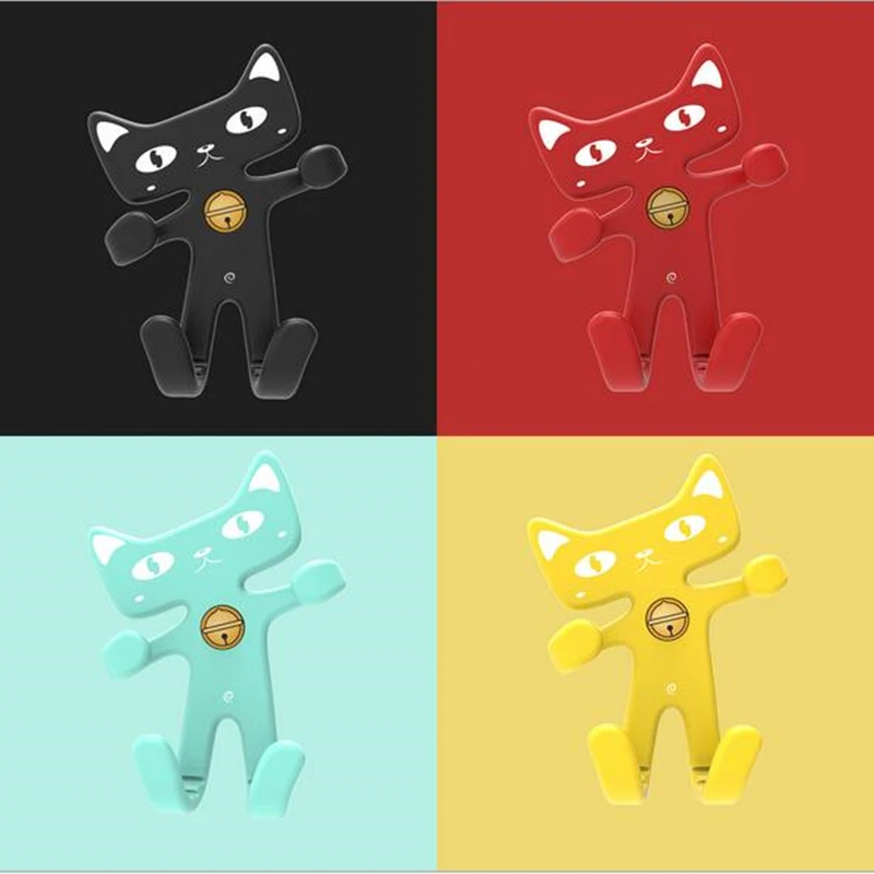 hotr universal flexible soft rubber cat car holder fashion cute air hotr universal flexible soft rubber cat car holder fashion cute air vent mount car phone holder silicone mobile phone holder in mobile phone holders