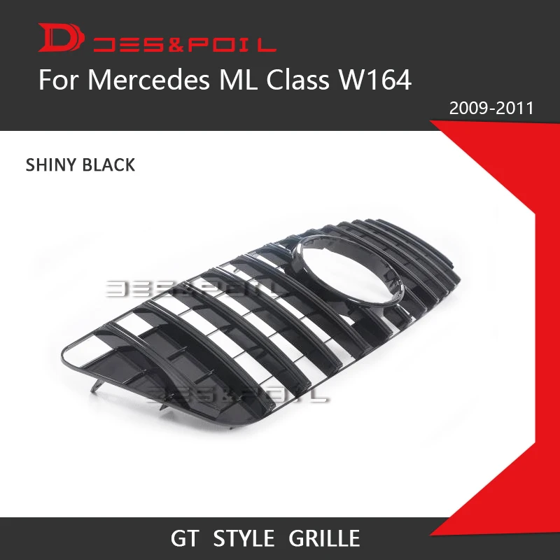 ML класс GT гриль W164 W166 для Mercedes Benz SUV Авто Передняя решетка 2005-2008 2009-2011 2012- ML320 ML350 ML400 ML500 ML550