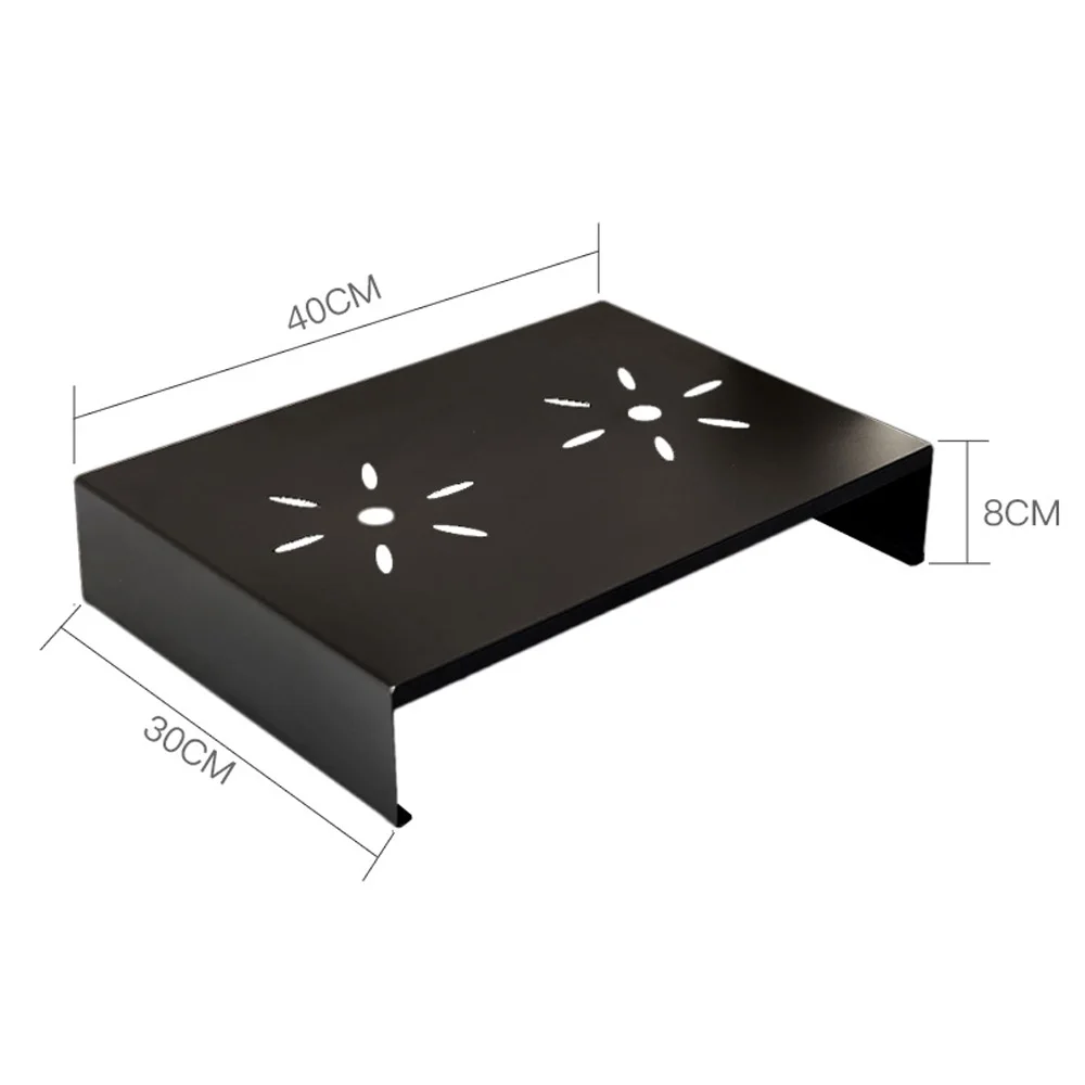  Home countertop matte black induction cooker bracket kitchen stove carbon steel storage rack WY7051 - 33056662304