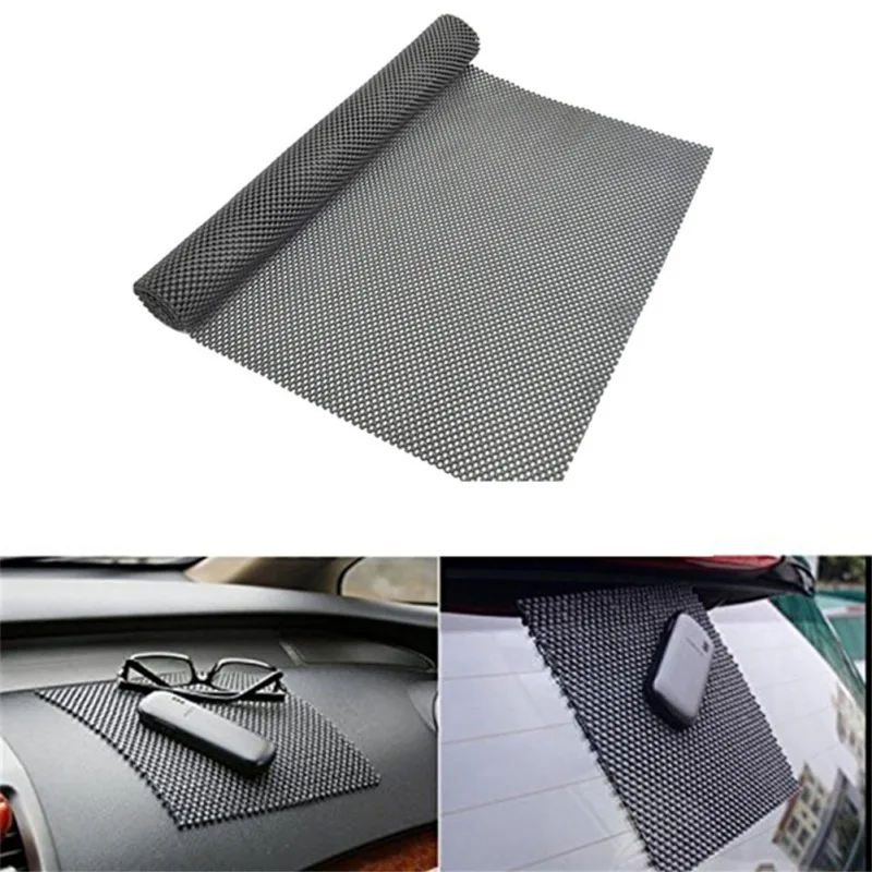 

1PCS 22*19cmCar Dashboard Anti-Slip Sticky Premium mat for Phone GPS cards Black PVC Foam Non-slip Pad Accessories
