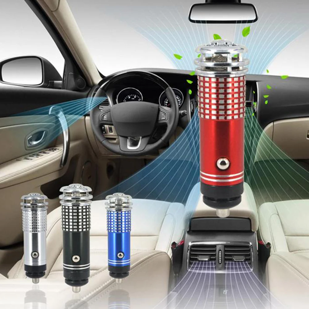 Vehicle Air Purifier Car Air freshner Oxygen Bar Ozone Home Ionizer