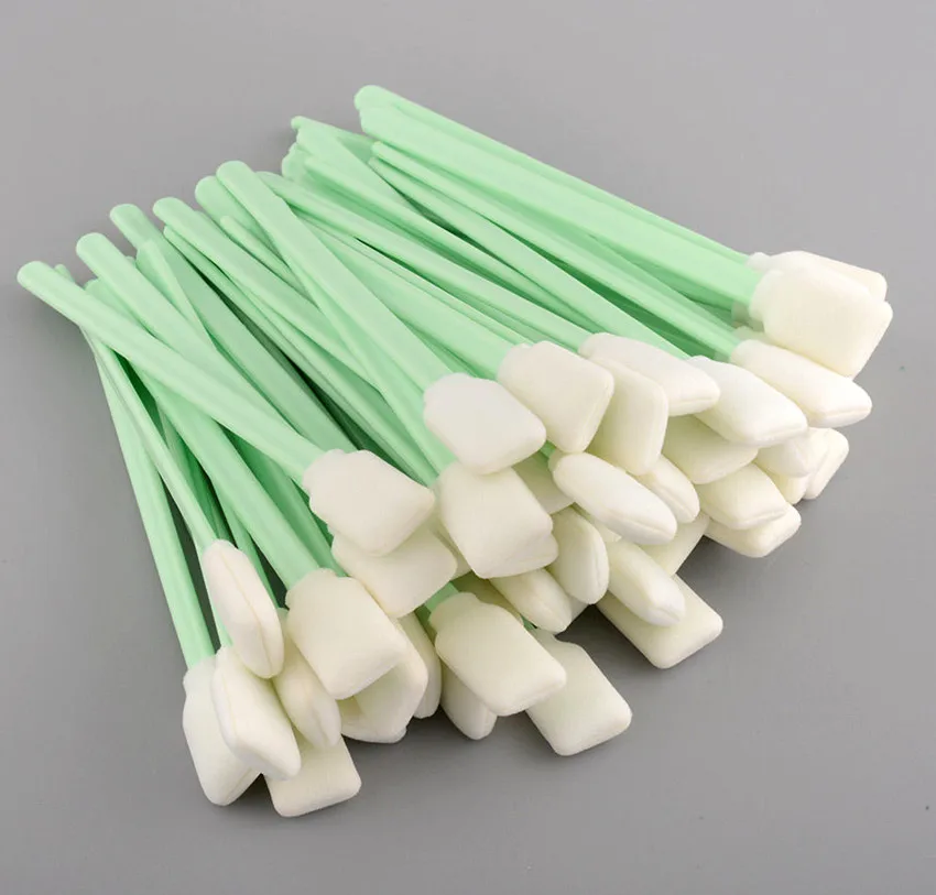 Buy 100 pcs swab Solvent Foam Tipped Cleaning Swab