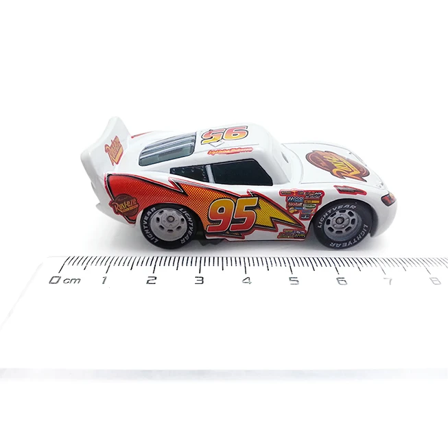 Disney Pixar Cars Gold Dinoco синий черный полицейский Молния Маккуин литой игрушечный автомобиль для детей 1:55 Свободный бренд и