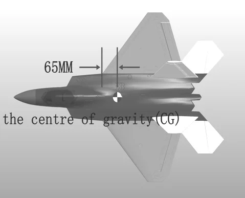 EPO F22 50 мм электрическая RC модель реактивного самолета в разобранном виде белый комплект