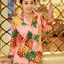 Топы+ штаны, одежда для сна, женская одежда для сна Пижама женская пижама комплект