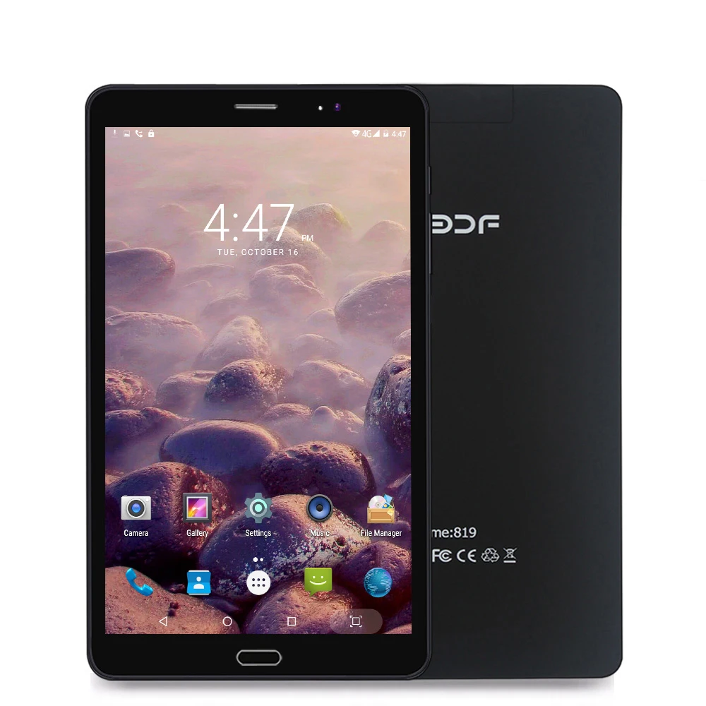 Online 8 Inch 4G LTE Handy Anrufen und Online Internet Tabletten Pc 4GB + 64GB Android 7.0 OS 5MP + 2MP Duall Micro Sim Karte 5000mAh