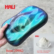 Хамелеон хром пигмент автомобильной краски Порошковая слюда жемчуг цвет изменить пигмент, товар: 209IG, 1 лот = 10 грамм