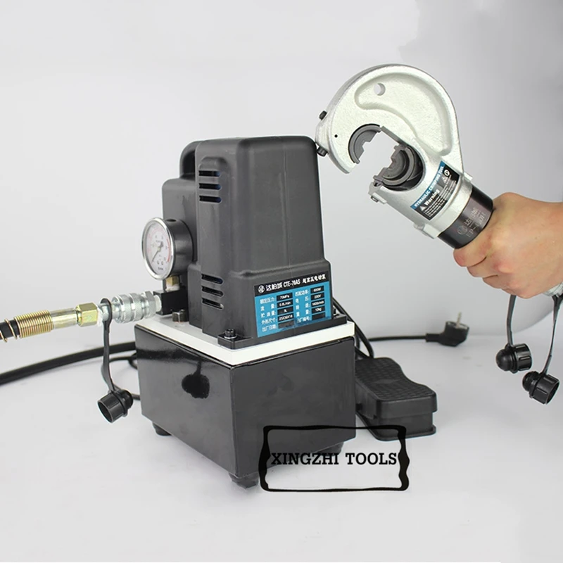 

Electric Hydraulic Crimping Tool EP-410H Range 16-400mm2 for crimping AL/ Cu Lugs Cold pressed terminal crimping