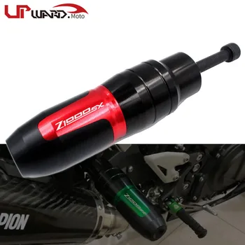 

For KAWASAKI Z1000SX Z 1000SX Z1000 SX Motorcycle CNC Aluminum Frame Crash Pads Exhaust Sliders Crash Protector With logo