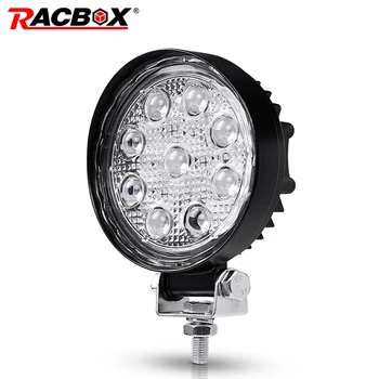 

Led Work Light 4D 4 inch 27W Offroad LED Bar Spotlight Spot Beam Drive Lamp for UAZ 4x4 Car 4WD Boat SUV ATV Truck Motorcycle 1x